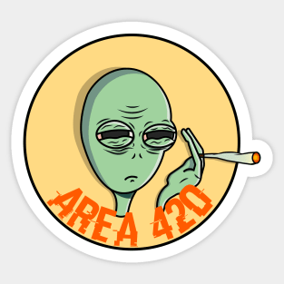 Area 420 Sticker